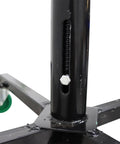 Close-up of Heavy Duty Three Jaw Brake Drum Puller Remover Tool Kit For Car And Truck Repair Fix Ups with steel structure and adjustment screw.