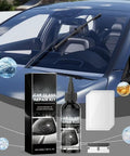 Windshield Crack Repair Kit With Advanced Glass Repair Liquid For Cracks And Chips DIY Fast Fix on car windshield