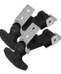8 Piece Rubber Toolbox Hasp Latch Kit For Heavy Duty TJ Hood Latch T Handle Hasp Durable Rubber Latches