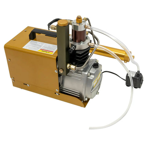 Subiudzzh 1.8kw High Pressure Air Compressor Pump With Freestanding Design And Power Cord Ideal For Scuba Diving Tank Filling Industrial Pipeline Testing And Fast Tire Inflation Featuring Copper Motor Steel Shell For Top Performance And Durability