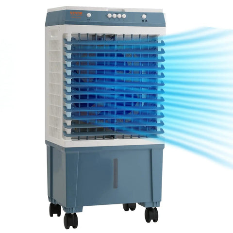 Evaporative Air Cooler 1400 CFM 11 X 31 Inch Portable Swamp Cooler With 3 Speeds, energy saving outdoor air conditioner