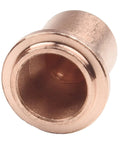 Copper nozzle from 13 Piece Plasma Cutting Consumables Kit For Harbor Freight Titanium 45A Plasma Cutter Includes Nozzles And Electrodes 0.9mm Electrode 56576 Tip 56255 56811 Replacement Set