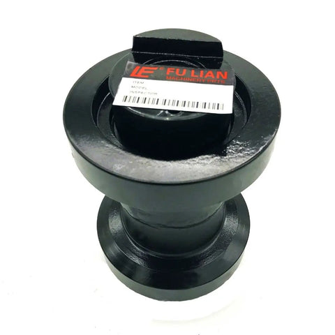 Replacement Mini Excavator Track Roller Bottom Roller For U35 4 Compact Excavator Heavy Duty Undercarriage Part Built To Last Easy Install Smooth Track Movement Ideal For Maintenance And Heavy Duty Use, black steel bottom roller