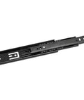 Beefy Heavy Duty 8-Inch Drawer Slides With Side Mount Ball Bearing Full Extension, Includes Mounting Screws, Supports Up To 110 Lb, Black Anti Rust Coated Steel