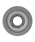 Rock Solid Hella Durable U Pulley Rail Ball Bearing Set For 3D Printer Extruder Metal U604ZZ showing front view of sleek steel bearing.