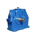 Premium Zdy500 Hardened Tooth Cylindrical Gear Reducer Engineered For Heavy Duty Industrial Machinery, blue heavy-duty gearbox.
