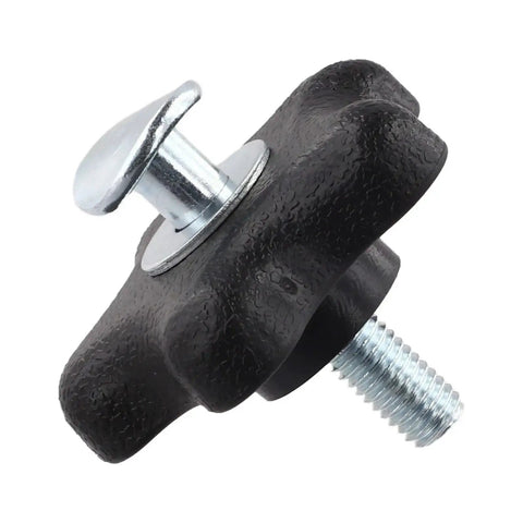 Awesome 10 Piece Set Replacement Handle Knobs For Snow Blower featuring super strong raw material and easy install threaded lock design for rugged winter use, black textured knob