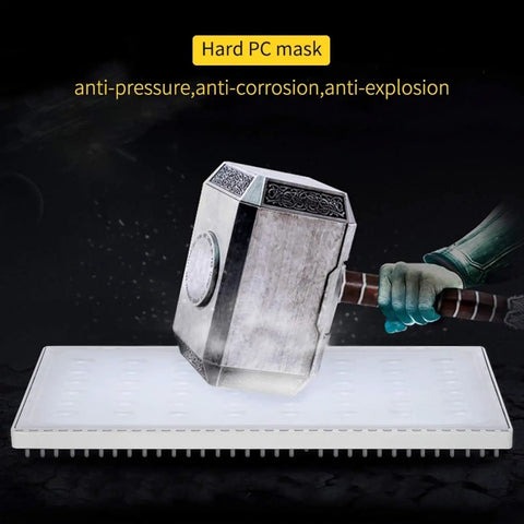 Low Profile 300W Led Flood Lights Tough As Nails Ip65 Waterproof Outdoor Security Fixture with smooth heat sink design.