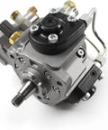 Rock Solid Fuel Injection Pump For Heavy Duty Kobelco Excavators And Hino J08E Engines With Oem Number 294050-0130 and 22100-E0020 high-performance part. Silver metal with threaded output.