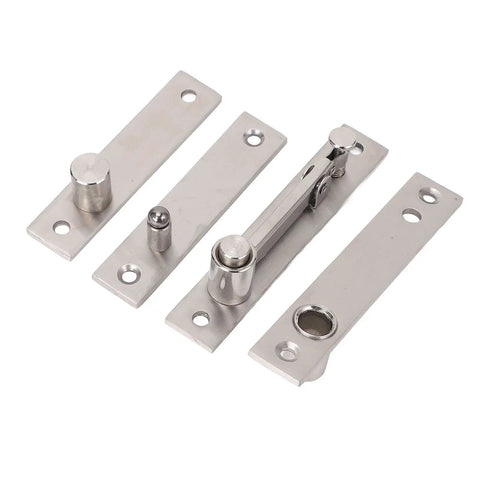 Stainless Steel Pivot Hinge With 360 Degree Rotation And 300 Lbs Load Bearing Concealed Door Hinge With Adjustable Extension
