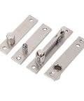 Stainless Steel Pivot Hinge 300 Lbs Load Bearing Concealed Door Hinge for Wooden and Aluminum Doors 2 Pack components