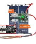 Compact 5V Farad Capacitors Spot Welder Kit For DIY Battery Packs Handheld Portable PCB Control Board With 18650 Battery Welding Machine Precise Stable Performance For Reliable Electronics, front view