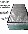 Attic Door Insulation Cover 54x25x13 In With Adjustable Straps And Zipper Fireproof Attic Tent Insulation Heat Loss Preventer