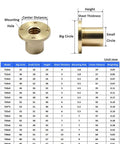 Go To Lead Screw Nut For Trapezoidal Screw Systems, Brass Flange Nut With Right And Left Hand Threads From T10 Through T40, 2Mm To 8Mm Pitch
