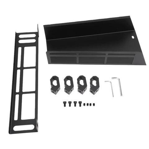 Double Layer Tool Rack Mounting Bracket Built Tough Heavy Duty Steel Tool Organizer For Toolbox And Workbench Garage Storage