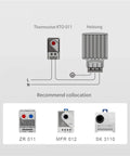 Kickin Out Serious Warmth With These Heavy Duty 65 Watt Din Rail Cabinet Heaters Rock Solid Pack Of Ten For Industrial Panels That Handle Any Cold Snap Without Breaking A Sweat with thermostat connections.