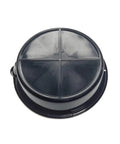 Robust HDPE Oil Catch Drain Pan With Wide 37 Cm Basin Opening For Easy Home Auto Care And Repeat Garage Work top view