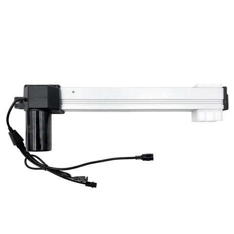 JLDQ 11 156 333K Linear Actuator for power recliner, 156mm install size, showing side view with wiring