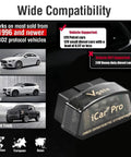 OBD2 Bluetooth Code Reader And Scanner For iOS And Android Pro with Bluetooth 4.0, compatibility with 1996 and newer gas cars