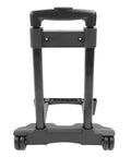 Dope Heavy Duty Folding Hand Truck With Robust Iron Pole And Sweet Dual Wheel Setup For HVAC Techs, Electricians, And Toolkits Holding 110 Lbs Of Gear, front view with handle and wheels.