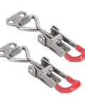 Beefy Heavy Duty Toggle Clamp Clip Set 304 Stainless Steel Quick Fixture For Woodworking Welding And Metal Processing 2 Pack Strong Clamp Grip Durable Easy Release