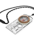 Global Navigation Compass With 360 Global Needle For All Magnetic Zones, Night Glow Markings and Graduation Ring, Detachable Lanyard