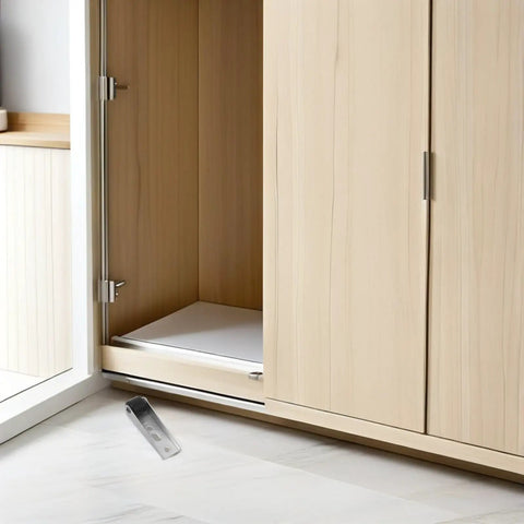 Heavy Duty Sliding Barn Door Wheels And Silent Nylon Rollers With Built Tough Cold Rolled Steel Frame for cabinet door setup.