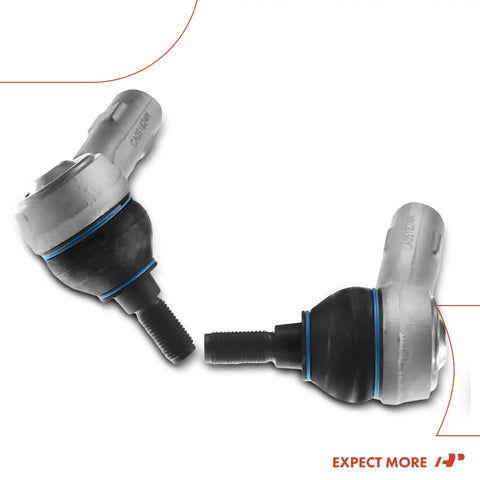 Beefed Up Front Outer Tie Rod End Replacement For Audi Q7 2007 2015 Porsche Cayenne 2003 2016 VW Touareg 2004 2017 Left Or Right Side Front Suspension Repair To Fix Uneven Tire Wear Smooth Steering Response And Long Lasting Durability. black metal outer tie rod ends