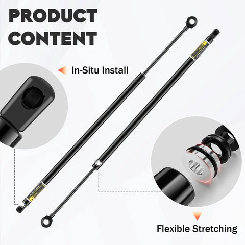 Product content features Rear Hatch Lift Supports For 1993-2002 Firebird And Camaro Not Convertible, gas spring design.