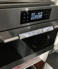 Fridge Door Handle Covers Set Of 8 For Appliances, Long And Short Fits, Grey Gold Marble Design on oven handle