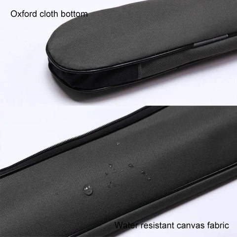 Close-up of Canvas Sword Bag For Iaido Practice And LARP Gear showing water-resistant fabric with Oxford cloth bottom