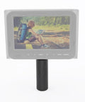 Lightweight Aluminum Camera Grip And Stabilizer For DSLR Pro Video On The Go With monitor attachment and rubber handle