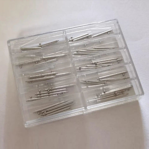 Dope Quick Release Watch Strap Spring Bars Kit for 16mm to 24mm with stainless steel pins in a clear box
