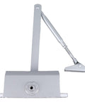 Hydraulic Automatic Door Closer For Interior Doors No Hassle Quiet Soft Close, Stainless Steel Build, Adjustable Closing Speed