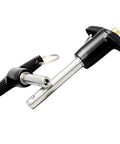 Stainless Steel 304 Quick Release Pins With T Handle Push Button Lock Pins 6.3mm Dia 40mm Usage Length Brass Ball Cap Includes Lanyard Cable
