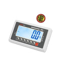 Heavy Duty Commercial Platform Scale With Lb Kg Switchable Dial, Ntep Legal For Trade, 500 Lb Capacity, bright LCD display with buttons.