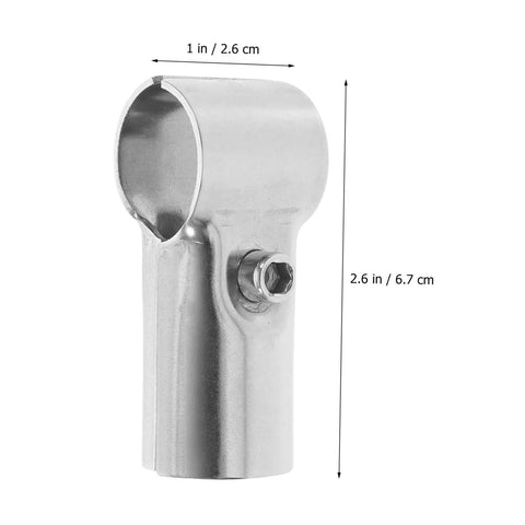 4 Pack End Rail Bracket Shaped Clamp For Chain Link Fence DIY Projects Dog Kennels Greenhouses And More Easy Install Rugged Durable Clamp Connectors For Rails Shelving Garden Fences And Outdoor Projects
