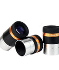 4mm 10mm 23mm Telescope Eyepiece Set With Fully Coated Optics, 62 Degree Wide Field Of View, 1.25 Inch Barrel shown