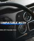 Keep Your Daily Driver Cruising Smooth With These Heavy Duty Front Abs Wheel Speed Sensors For Honda Civic 2006 Through 2011 Left And Right Pair, dashboard view.
