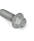 Heavy Duty LS Main Bolt And Stud Kit Built To Crush The Track And Drag Strip Drop Right In For 4.8L 5.3L 5.7L 6.0L 6.2L GM Engines showing a close-up of a heavy duty steel bolt with a hex head.