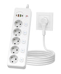 Popular Heavy Duty Smart Power Strip With Slick Type C Usb Ports Independent Outlets And Rock Solid Surge Defense For No Drama Home Electronics Management.