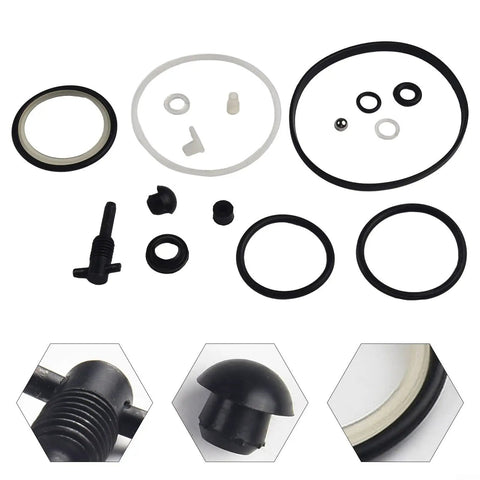 Beefed Up Heavy Duty 8 Ton Vertical Bottle Jack Repair Kit With Oil Seal Ring And Pump Core Components For Industrial Use