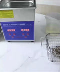 Top Shelf Ultrasonic Cleaner Machine 10 Liter Capacity With Slick 40Khz Adjustable Frequency And Easy Digital Timer for cleaning jewelry.