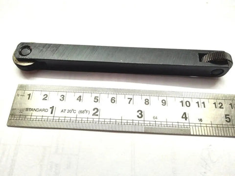 Lathe Knurling Tool Double End Wheel With Linear Pitch For Small And Medium Lathes, Medium Straight Knurl Pattern, EN31 Hardened