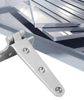 Heavy Duty Stainless Steel T Type Door Hinges For Home Doors 15 By 8 By 1 Thickened Galvanized Marine Grade Rust Resistant
