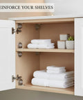 Heavy Duty Stainless Steel L Brackets For Cabinets And Shelves, Reinforced Corner Support Plates With Screws in cabinet.