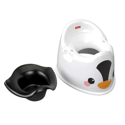 Nifty Toddler Potty Training Seat With A Cool Penguin Face And Sturdy Grasp Handles For Little Ones Featuring An Easy Clean Removable Bowl Built In Splash Guard And Travel Handle For Zero Hassle Bathroom Wins