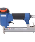 Top Notch Pneumatic Brad Nailer 20 Gauge Air Nail Gun with Jam Resistant Construction and Quick Connect Fitting, side view showcasing ergonomic design.