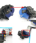48P 55T Steel Spur Gear For Traxxas One Sixteenth Scale E Revo Summit Slash Mini E Revo Mini Slash Upgrade shown installed