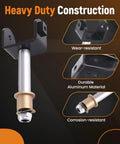Heavy duty construction of Front And Rear Suspension Bushing Repair Kit For 2004 Plus Club Car Precedent Golf Cart with durable aluminum.
